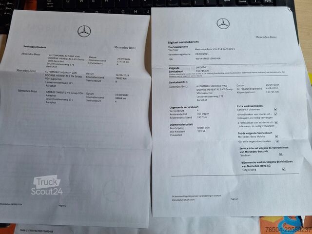 Bestelwagen Mercedes-Benz Vito 114 CDI Maxi Automaat Euro 6D