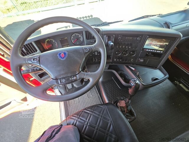 Hákový nosič kontejnerů SCANIA R500 V8 6x4 Abrollkipper Palfinger M12Z