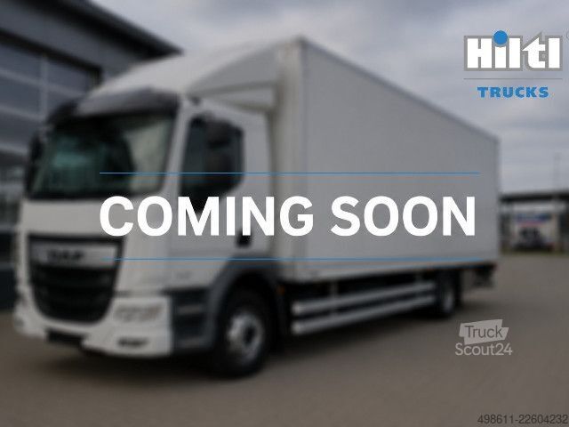 Фургон (грузовой автомобиль) DAF XB 260 FA 14t Junge Koffer 7,30 m Bär LBW Stand
