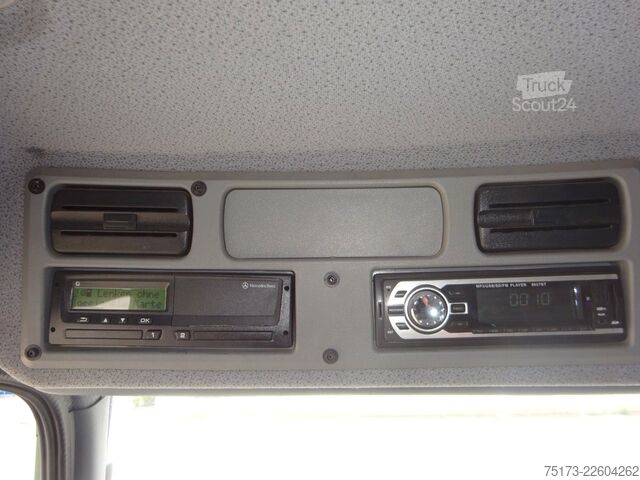 Camion cu platformă și prelată MERCEDES-BENZ AXOR-R 1829 A Bm 950.562 Pritsche/Plane
