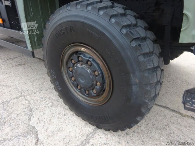 Camion cu platformă și prelată MAN TGA 18.360 4x4 BB Pritsche/Plane