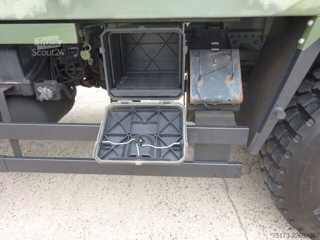 Camion cu platformă și prelată MAN TGA 18.360 4x4 BB Pritsche/Plane