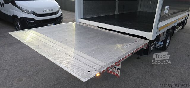 φορτηγό με κιβώτιο Iveco 72C18 CENTINA E SPONDA " PATENTE C "