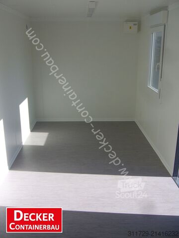 Wohncontainer Decker Containerbau Bürocontainer 20ft, auf ABR, sofort