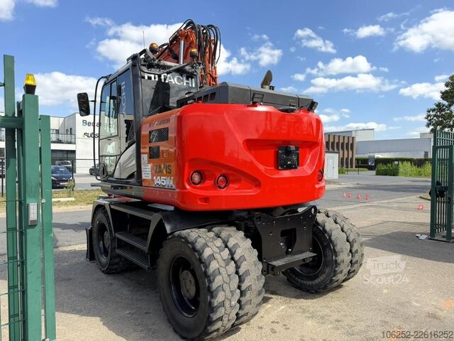 Tekerlekli ekskavatör HITACHI ZAXIS ZX145W-6 + SMP TILTROTATOR - TRIPPLE ARM ...