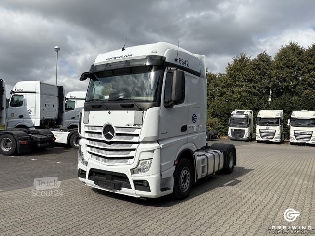 Veszélyes anyagokat szállító teherautó MERCEDES-BENZ 1845 LS 4x2, Bigspace, PTO, ADR, Retarder