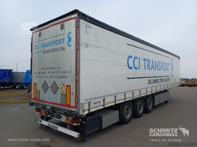 Åben sættevogn med presenning Schmitz Cargobull Curtainsider Standard Getränke