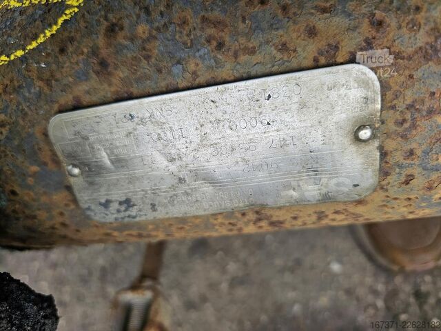 Axel SAF SKRS 9042   saf trailer axle DRUM