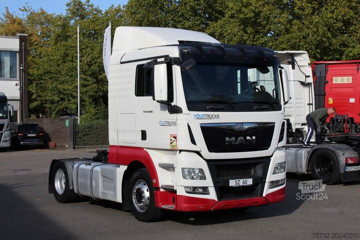 Standarta vilcējs MAN TGX 18.480 E6 Flachdach   2 Tanks   Retarder