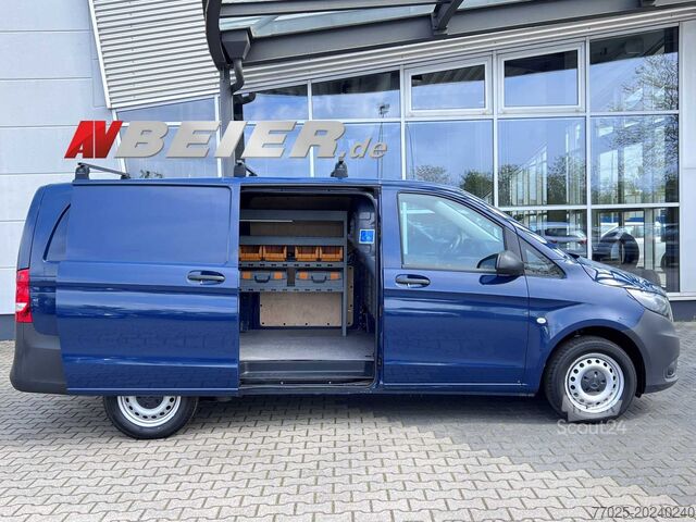 Gesloten bestelwagen lang Mercedes-Benz Vito lang Komfortsitze Klima 2xPDC