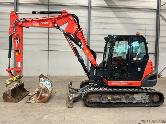 Midi ekskavators Kubota KX 080-4 A 2