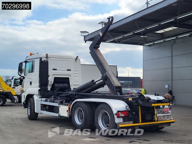 Système de bras à crochet MAN TGS 33.440 6X4 AJK hooklift with 5th wheel Wech...