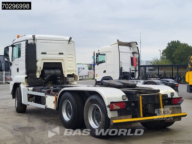 Système de bras à crochet MAN TGS 33.440 6X4 AJK hooklift with 5th wheel Wech...
