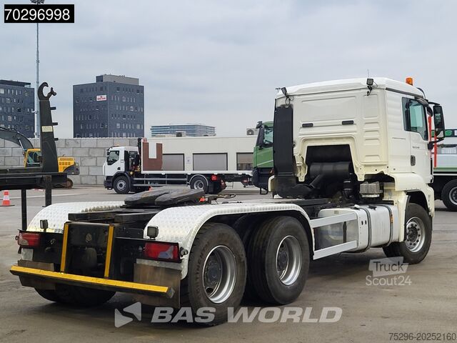 Système de bras à crochet MAN TGS 33.440 6X4 AJK hooklift with 5th wheel Wech...
