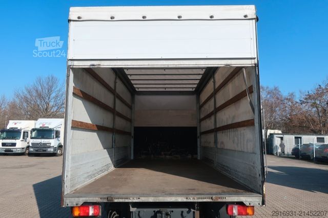 Vrachtwagen met bakwagen MERCEDES-BENZ Nr.1032 Atego 818 1.Hand / Ladeboardwand