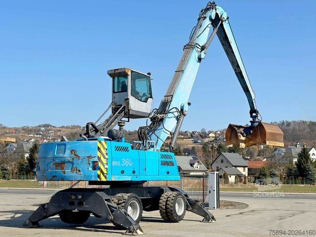 Točkaš bager TEREX FUCHS MHL 360 * Umschlagbagger * TOP