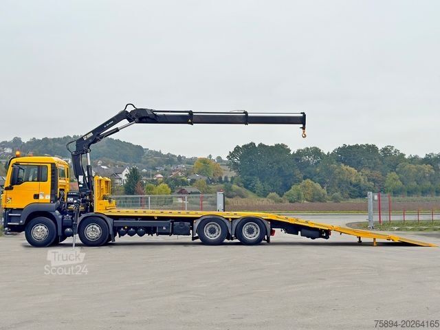 Abschleppwagen MAN TGS 32.360* HIAB 166 E-2 HIDUO + FUNK* TOP
