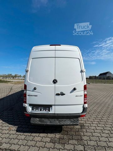 Kastenwagen hoch MERCEDES-BENZ Sprinter Kasten 314CDI, 6 Sitzplätzen+ Regalen