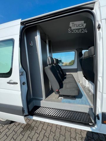 Kastenwagen hoch MERCEDES-BENZ Sprinter Kasten 314CDI, 6 Sitzplätzen+ Regalen