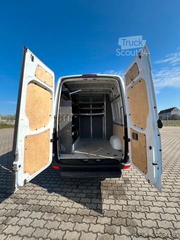 Kastenwagen hoch MERCEDES-BENZ Sprinter Kasten 314CDI, 6 Sitzplätzen+ Regalen