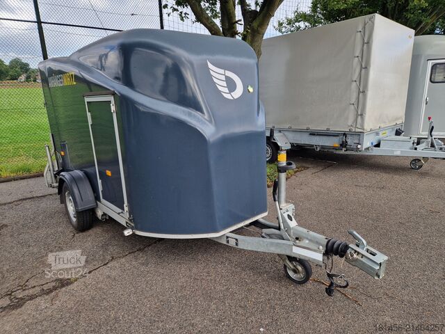 κλειστό ρυμουλκούμενο Debon Polycargo 1300 Seitentür gebraucht