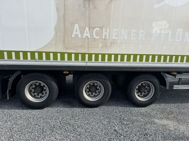 Izolēta kastes puspiekabe System Trailer 3 Achs Mega 2,9m hoch Carrier 1850 Porta