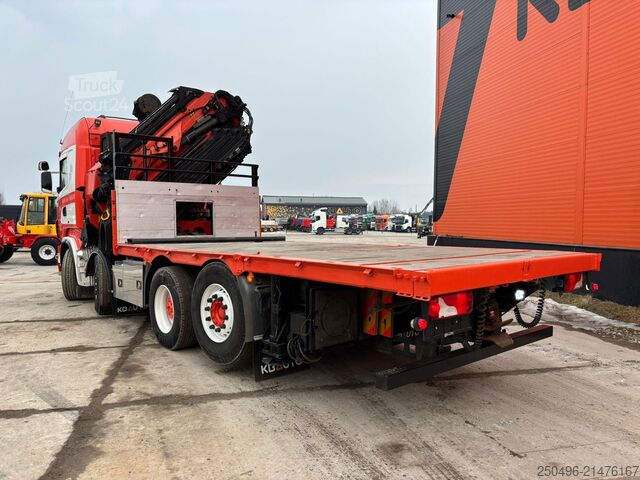 Atviras korpusas Scania R 560 8x2*6 PK 85002 + JIB + WINCH / PLATFORM L...