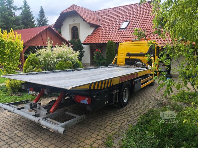 эвакуатор, транспортер для техники, подъёмная платформа Man Autotransporter