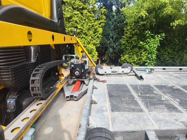 эвакуатор, транспортер для техники, подъёмная платформа Man Autotransporter