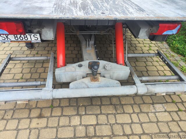 эвакуатор, транспортер для техники, подъёмная платформа Man Autotransporter