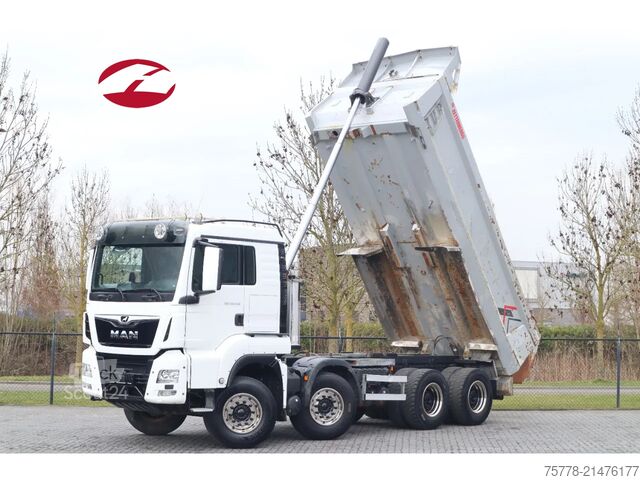Benne MAN TGS 35.500 | 8X4 | RETARDER | BIG AXLES | FULL ...