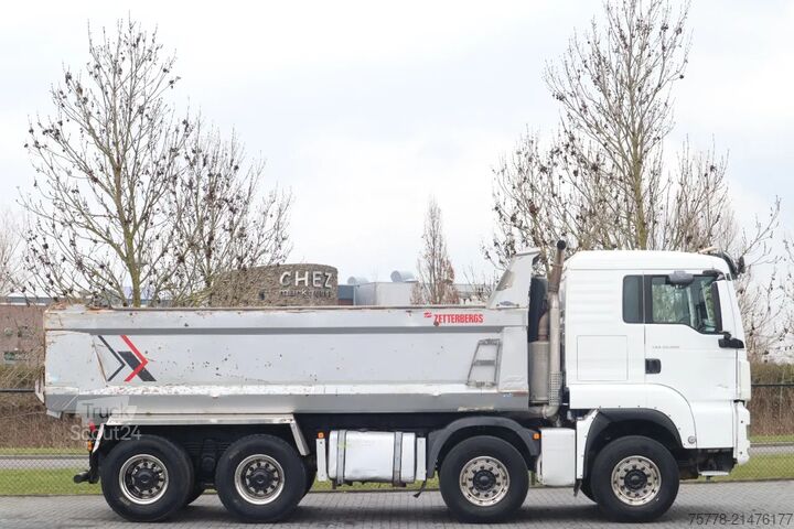 Benne MAN TGS 35.500 | 8X4 | RETARDER | BIG AXLES | FULL ...