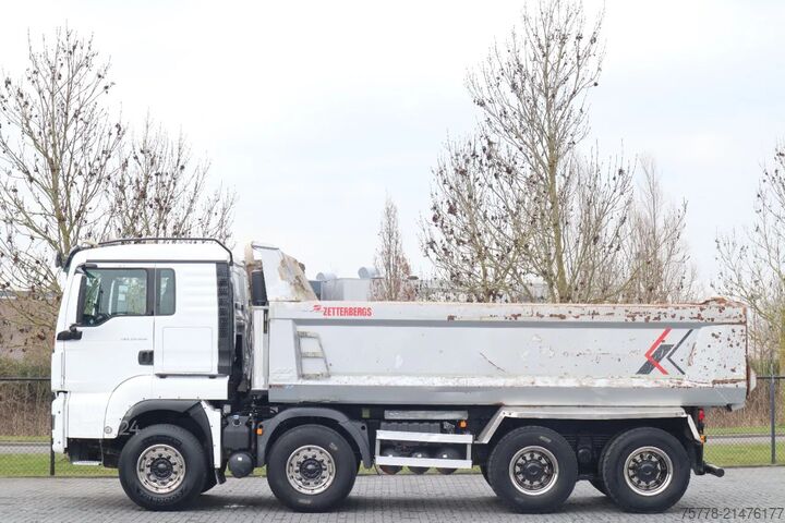Benne MAN TGS 35.500 | 8X4 | RETARDER | BIG AXLES | FULL ...