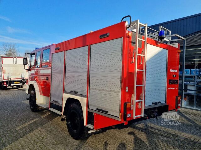 Véhicule de lutte contre les incendies Iveco Magirus EUROFIRE/ 95E18 4x4 FIRETRUCK / EXPEDIT...