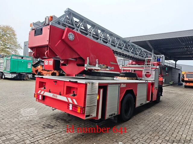 Brandweerwagen Mercedes-Benz 1524 4x2 Metz DLK 23-12 Drehleiter