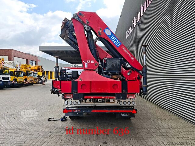 Laadplatform Konar JG10 HMF 1820-K5 , Works on stationary engine.