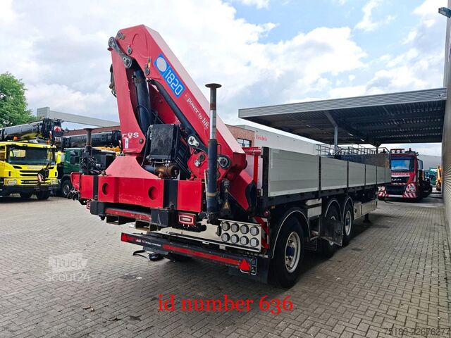 Laadplatform Konar JG10 HMF 1820-K5 , Works on stationary engine.