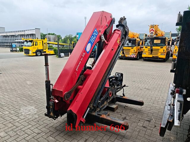 Laadplatform Konar JG10 HMF 1820-K5 , Works on stationary engine.