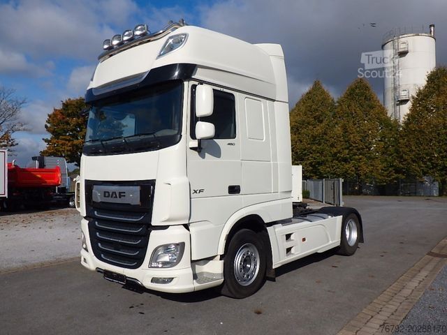 Standard dragbil DAF XF 480 FT SSC/Skylight/Ret./PTO/2xTank/Standklim