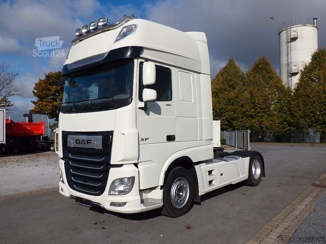 Standard dragbil DAF XF 480 FT SSC/Skylight/Ret./PTO/2xTank/Standklim