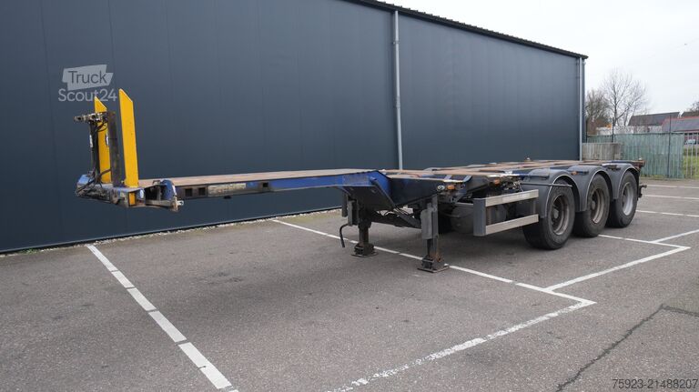 Transport de conteneurs D-tec FT-43-03-V Flexitrailer multi container chassis...