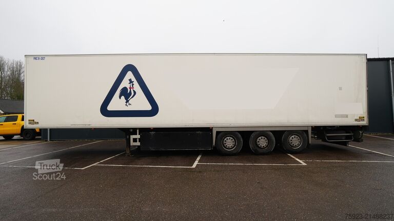 Refrigerated/frozen transport Chereau 3 Axle frigo trailer with THERMO KING SLX 300
