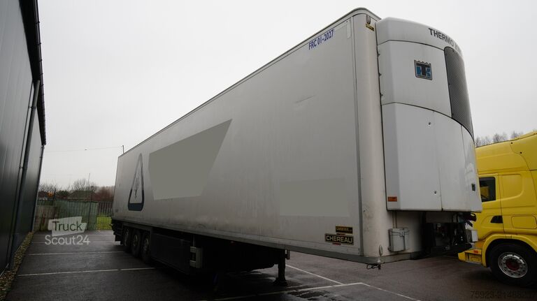 Refrigerated/frozen transport Chereau 3 Axle frigo trailer with THERMO KING SLX 300