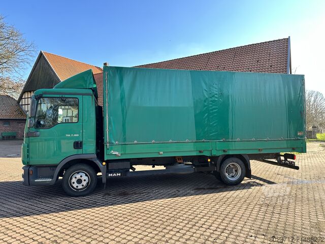 Samochód ciężarowy typu furgon MAN TGL 7.180