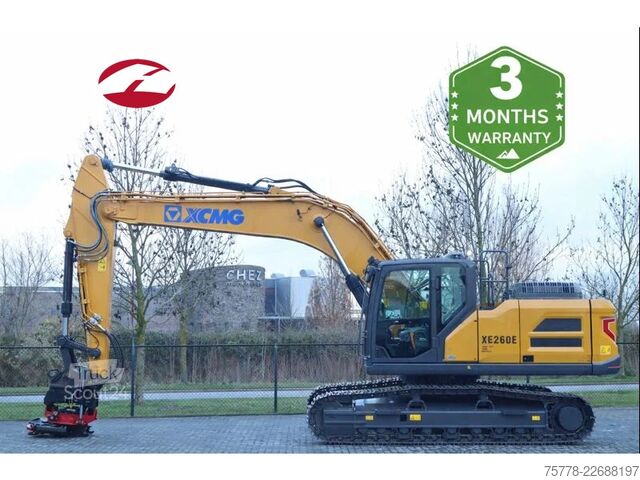 Paletli ekskavatör XCMG XE260E | ROTOTILT R8 | CE | CUMMINS STAGE V | W...