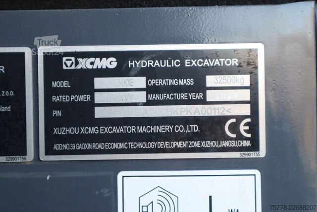 Raupenbagger XCMG XE300E | CE | CUMMINS STAGE V | EC300 | SY305 |...