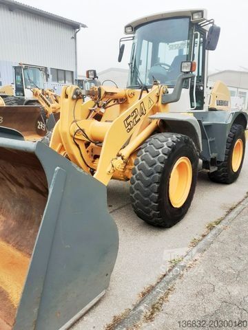 Kerekes rakodó LIEBHERR L 524 kein 514 528 538 542
