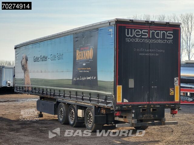 Liukuvat pressut Krone SD 3 axles Forklift Lift+Lenkachse Kooiaap Pale...