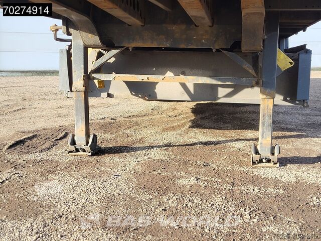 Liukuvat pressut Krone SD 3 axles Forklift Lift+Lenkachse Kooiaap Pale...