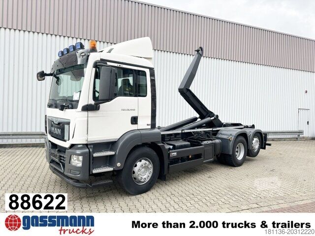Kroghejselastbil MAN TGS 26.440 6x2 BL